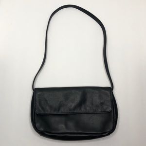 Valerie Stevens Black Purse Tote Shoulder Small Black bag